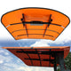 Tractor Canopy 52 x 52 Inch for ROPS Universal Sun Shade Lawn Mower Tractor UV Protection