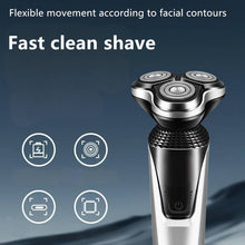 Load image into Gallery viewer, 3 in 1 Electric Rotary Razors for Men - Waterproof
