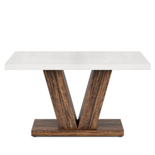 Load image into Gallery viewer, Rustic Farmhouse Dining Table Set for 6
