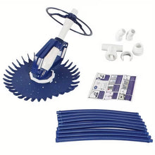 Load image into Gallery viewer, In Ground Automatic Swimming Pool Vacuum Cleaner Hover Climb Wall w/ 10 Hose Set
