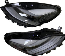 Load image into Gallery viewer, 2021-2023 Tesla Model 3 LED Matrix Headlights - Projector Lens Assembly, Left Driver &amp; Right Passenger Side Pair, Direct OEM Replacement
