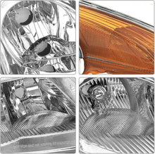 Load image into Gallery viewer, 2007-2009 Nissan Altima Sedan Factory Style Chrome Headlights, Complete Pair (Left + Right)
