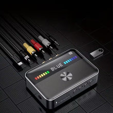 Load image into Gallery viewer, Bluetooth 5.3 Transmitter Receiver Audio Adapter, 3.5mm AUX RCA for TV &amp; Home Stereo
