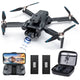 4K FPV Drone with Dual Camera, Brushless Motor, 2 Batteries, Optical Flow RC Quadcopter