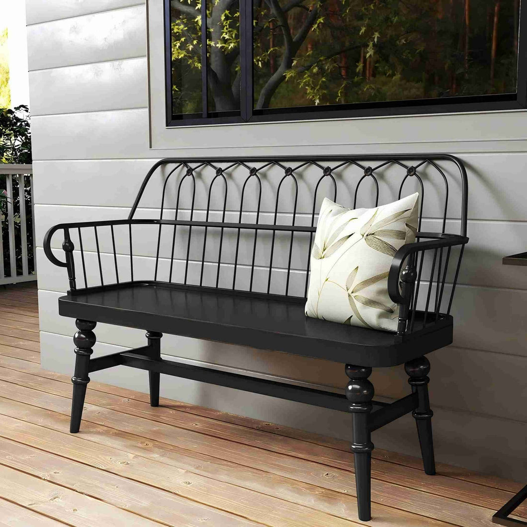 Farmhouse Entryway Bench