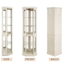 Load image into Gallery viewer, Modern Corner Curio Cabinet
