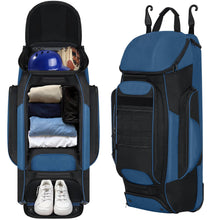 Load image into Gallery viewer, Baseball Catcher Bag with Wheels
