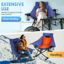 Load image into Gallery viewer, Oversized Heated Rocking Camping Chair
