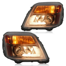 Load image into Gallery viewer, 2010-2015 GMC Terrain Projector Headlights, Includes Bulbs Crystal Clear Lens Assembly, Left &amp; Right Side Pair, Direct OEM Fit
