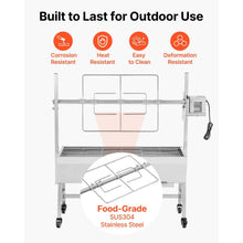 Load image into Gallery viewer, 52" Electric BBQ Rotisserie Grill Kit Stainless Steel, 132lb Capacity for Pig &amp; Lamb
