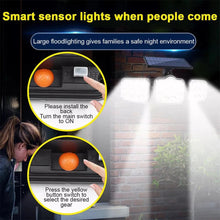 Load image into Gallery viewer, ED Solar Lights Outdoor Waterproof Motion Sensor Security
