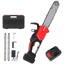 Load image into Gallery viewer, 12 Inch Cordless Chainsaw 21V, Brushless Electric Handheld Chain Saw with Battery &amp; Charger
