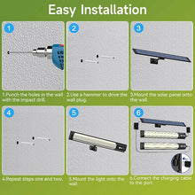 Load image into Gallery viewer, Solar Pendant Light 316 LED, Motion Sensor Solar Powered Indoor Outdoor Shed Light
