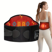 Load image into Gallery viewer, Heated Lower Back Brace For Back Pain Relief Back
