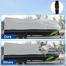 Load image into Gallery viewer, Heavy duty Trailerable Pontoon boat storage cover Fits 21' to 24' L
