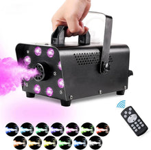 Load image into Gallery viewer, Smoke Machine W/ 13 Colorful LED Lights Effect

