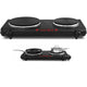 Portable Electric Hot Plate Double Burner 120V Electric Stove Cooktop for Cooking