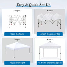 Load image into Gallery viewer, 10x10 Pop Up Canopy Tent
