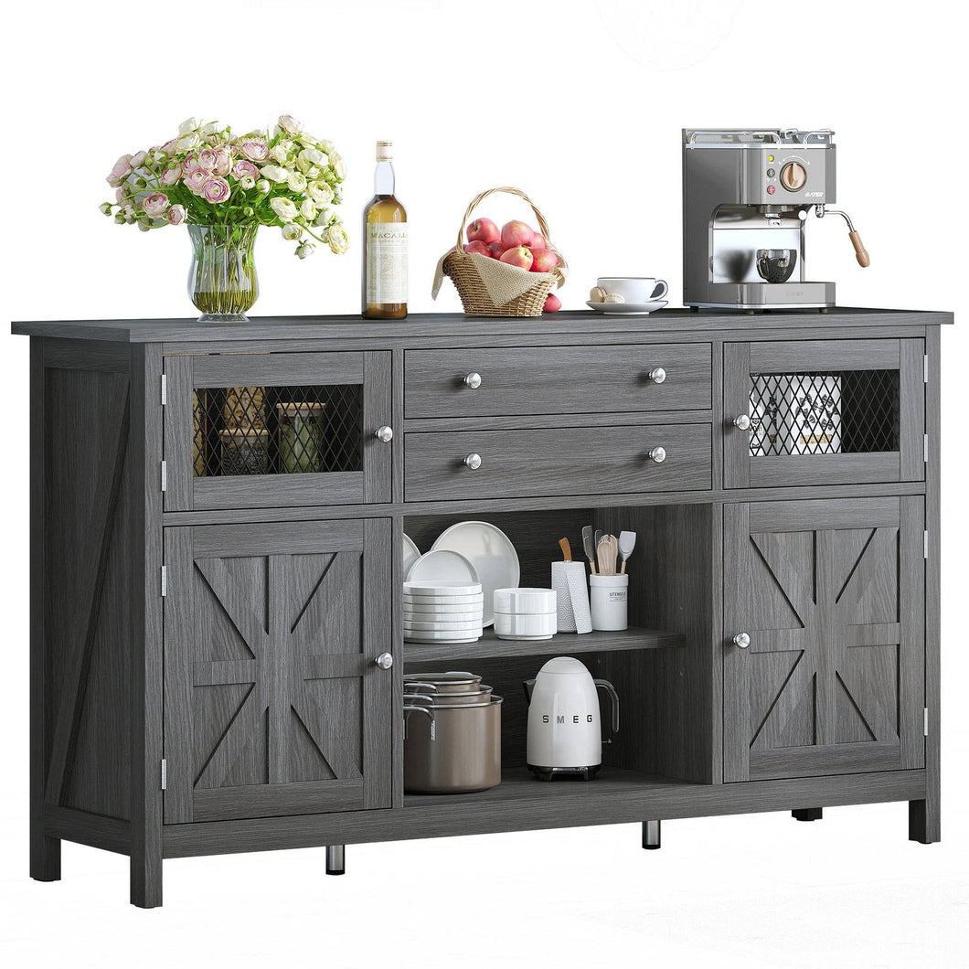 Farmhouse Coffee Bar Cabinet