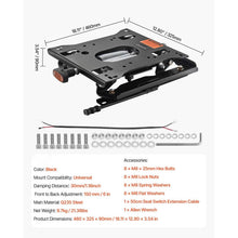 Load image into Gallery viewer, Seat Suspension Kit with Slider Universal for Zero Turn Mower Lawn Tractor Forklift

