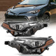 2017-2019 Toyota Corolla (L, LE, LE Eco) Factory Style Headlights, Complete Pair (Left + Right)