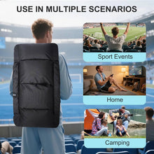 Load image into Gallery viewer, Heated Stadium Seat with Back Support
