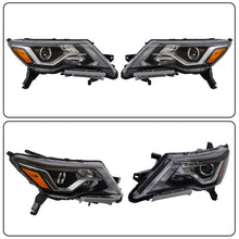 Load image into Gallery viewer, 2017 to 2020 Nissan Pathfinder Halogen Headlights, Factory Style Clear Lens Assembly, Left Driver &amp; Right Passenger Side Pair, Direct OEM Fit
