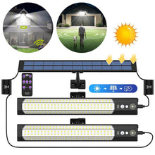 Load image into Gallery viewer, Solar Pendant Light 316 LED, Motion Sensor Solar Powered Indoor Outdoor Shed Light
