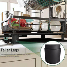 Load image into Gallery viewer, Over Sink Dish Drying Rack 2 Tier
