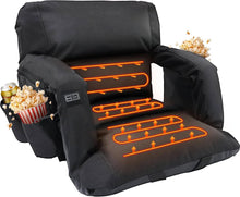Load image into Gallery viewer, Heated Stadium Seat with Back Support
