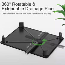 Load image into Gallery viewer, Over Sink Dish Drying Rack 2 Tier
