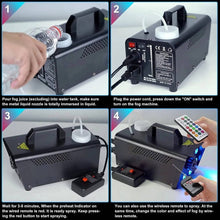 Load image into Gallery viewer, Smoke Machine W/ 13 Colorful LED Lights Effect
