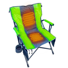 Load image into Gallery viewer, Slim Portable Heated Camping Chair
