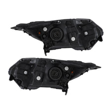 Load image into Gallery viewer, 2016 to 2018 Honda HR V Projector Headlights, Matte Black Housing, Halogen Clear Lens Left Driver &amp; Right Passenger Side Pair, Direct OEM Fit
