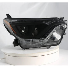 Load image into Gallery viewer, 2016-2018 Toyota RAV4 Black Headlights, Amber Corner Lens Assembly, Left &amp; Right Side Pair, Direct OEM Fit
