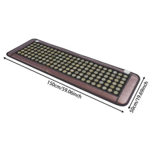 Load image into Gallery viewer, Jade Tourmaline Stone Far Infrared Therapy Mat Electric Heating Pad
