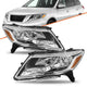 2013 to 2016 Nissan Pathfinder 4 Door Halogen Headlights, Factory Style Replacement Assembly, Left Driver & Right Passenger Side Pair, Direct OEM Fit