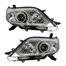 Load image into Gallery viewer, 2011 to 2020 Toyota Sienna Halogen Headlights, Clear Lens Chrome Housing, Left Driver &amp; Right Passenger Side Pair, Direct OEM Fit
