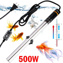 Load image into Gallery viewer, 500W LCD Digital Aquarium Heater, Submersible Fish Tank Thermostat with Safety Protection

