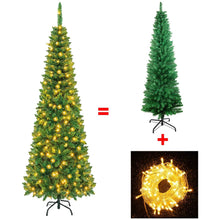 Load image into Gallery viewer, 7ft Christmas Tree With Led Lights
