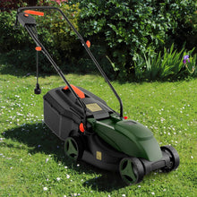 Load image into Gallery viewer, Corded Electric Lawn Mower 2 in 1 Walk Behind Push Mower with Bag for Garden
