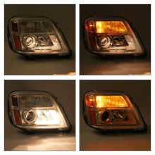 Load image into Gallery viewer, 2010-2015 GMC Terrain Projector Headlights, Includes Bulbs Crystal Clear Lens Assembly, Left &amp; Right Side Pair, Direct OEM Fit
