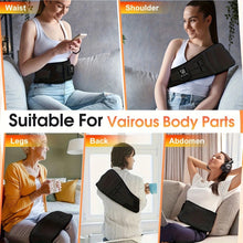 Load image into Gallery viewer, Heated Lower Back Brace For Back Pain Relief Back
