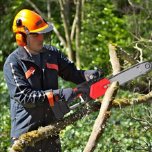 Load image into Gallery viewer, 12 Inch Cordless Chainsaw 21V, Brushless Electric Handheld Chain Saw with Battery &amp; Charger
