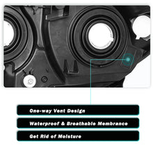 Load image into Gallery viewer, 2013 to 2016 Nissan Pathfinder Black Projector Headlights, Left &amp; Right Side Pair, Direct OEM Fit Replacement
