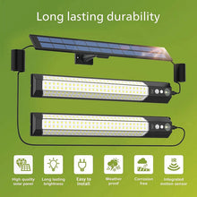 Load image into Gallery viewer, Solar Pendant Light 316 LED, Motion Sensor Solar Powered Indoor Outdoor Shed Light

