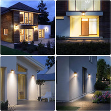 Load image into Gallery viewer, LED Solar Wall Lights Outdoor Garden Lamp
