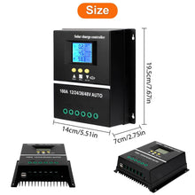 Load image into Gallery viewer, 400w Solar Charge Controllers MPPT 12v/24v/36v/48v
