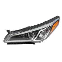 Load image into Gallery viewer, 2015-2017 Hyundai Sonata Chrome Halogen Headlights, Factory Style Replacement Pair (Driver &amp; Passenger Side)
