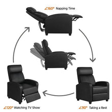 Load image into Gallery viewer, Leather Recliner Chair
